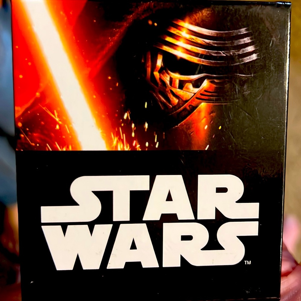 NIB Stars Wars Force Awakens Kylo Ren Villain Necklace Dog Tag Stainless Steel